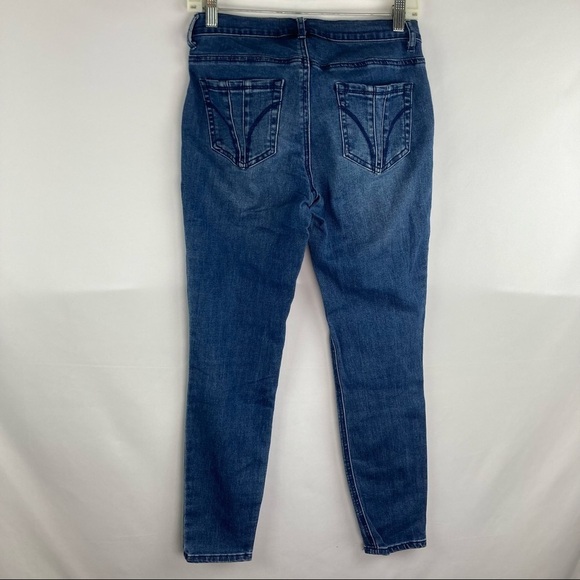 Maternity blue jeans size small - Picture 5 of 7